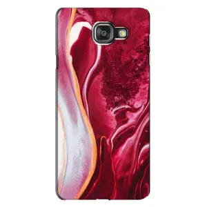 Чохол з принтом «Мрамор червоний» для Samsung Galaxy A7 2016 (A7100, A710F)