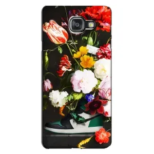 Бренднові Чохли для Samsung Galaxy A7 2016 / A7100 / A710F - (PREMIUMPrint) (Nike цветы)