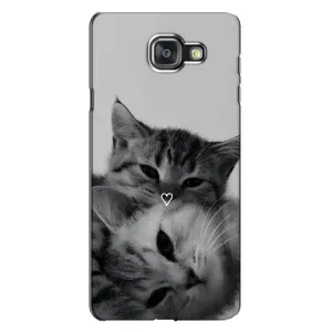 Чехол с рисунком кот на Samsung Galaxy A7 2016 / A7100 / A710F (Пара котов)