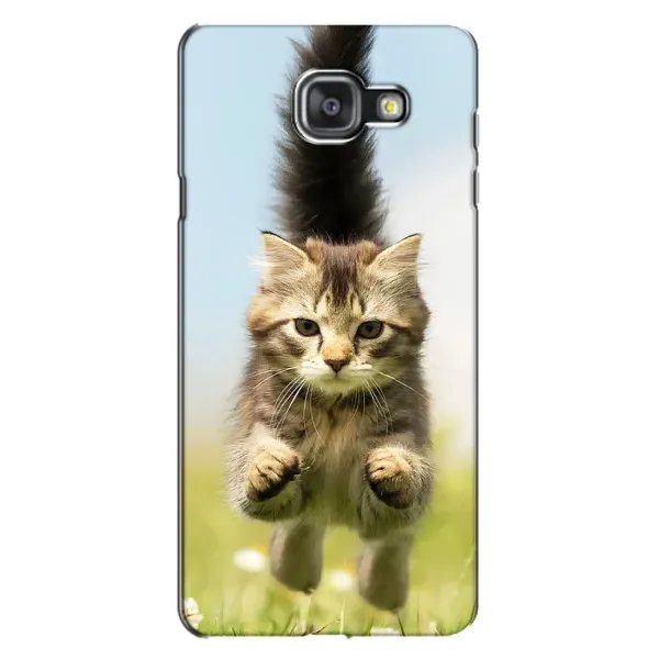 Чехол с принтом «Прыжок кота» для Samsung Galaxy A7 2016 (A7100, A710F) Чехол с принтом «Прыжок кота» для Samsung Galaxy A7 2016 (A7100, A710F)