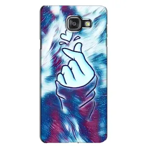 Чехол с принтом «Радужное сердце» для Samsung Galaxy A7 2016 (A7100, A710F)