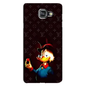 Чехли для Samsung Galaxy A7 2016 / A7100 / A710F - Скрудж МакДак Louis Vuitton (PREMIUMPrint) (Скрудж з ботліантом)