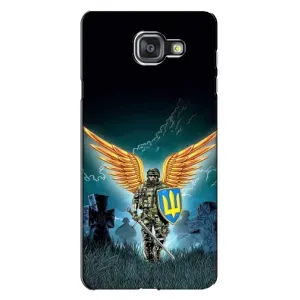Чехлы с картинкой ЗСУ для Samsung Galaxy A7 2016 / A7100 / A710F (AlphaPrint) (Солдат ЗСУ)