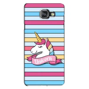 Чохол для Самсунг А7 2016, А7100, А710Ф - (Єдинорожки - Новинки) (AlphaPrint) (Unicorn)