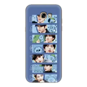 Чехлы BTS для Samsung Galaxy A7 2017 / A720 / A720F (AlphaPrint) (Bangtan)
