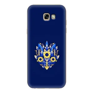 Чехлы для Samsung Galaxy A7 2017 / A720 / A720F  Укр. Символика (AlphaPrint) (Цветочный Герб)
