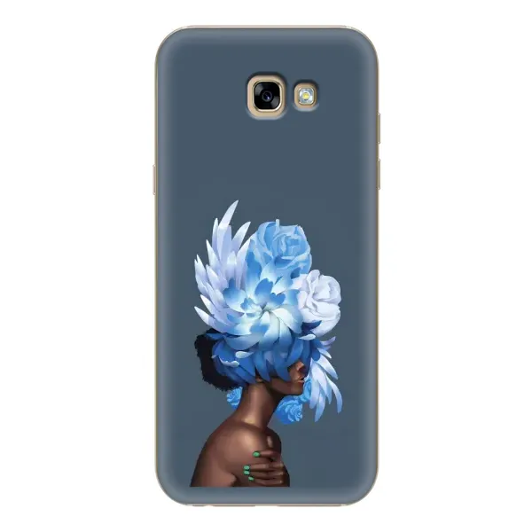Чехол с принтом «Цветы на голове» для Samsung Galaxy A7 2017 (A720, A720F)