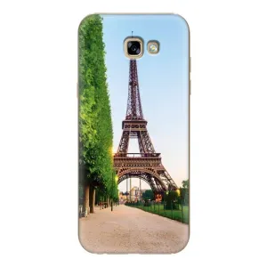 Чохол Ейфелева Вежа Samsung Galaxy A7 2017 / A720 / A720F - (AlphaPrint) (Дорога до Парижу)
