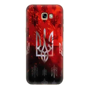 Украинские Чехлы для Samsung Galaxy A7 2017 / A720 / A720F с картинкой УПА (AlphaPrint) (ГЕРБ УПА)
