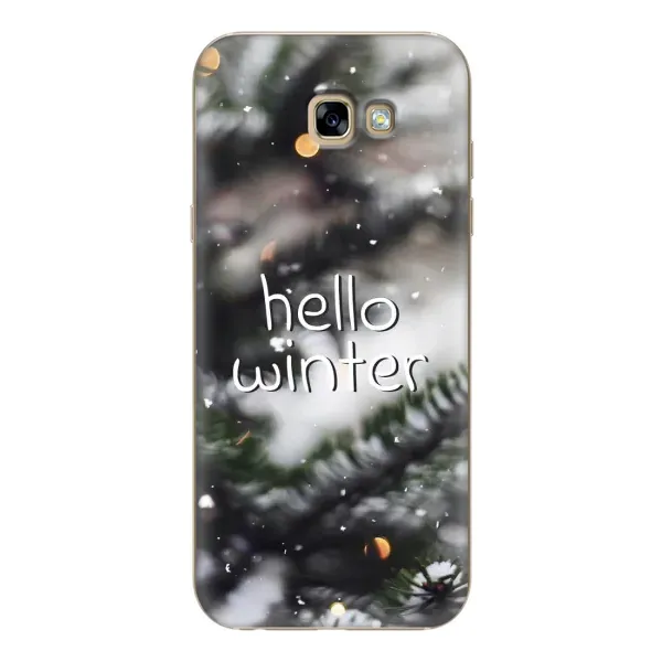 Чехол с принтом «Hello winter» для Samsung Galaxy A7 2017 (A720, A720F) Чехол с принтом «Hello winter» для Samsung Galaxy A7 2017 (A720, A720F)