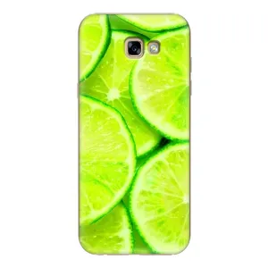 Чехлы с Фруктами для Samsung Galaxy A7 2017 / A720 / A720F (VPrint) (Лайм)
