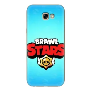 Чехлы Brawl Stars для Samsung Galaxy A7 2017 / A720 / A720F (AlphaPrint) (Лого Бравл Старс)