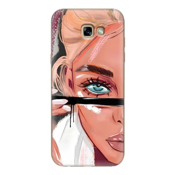 Чехол с принтом «Макияж» для Samsung Galaxy A7 2017 (A720, A720F)