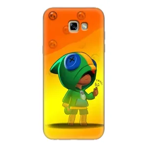 Чехол для Samsung Galaxy A7 2017 / A720 / A720F Бравл Старс (VPrint) (Мальчик Леон)