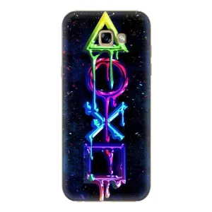Чехлы с тематикой Киберспорт для Samsung Galaxy A7 2017 / A720 / A720F (VPrint) (Pleystation лого)