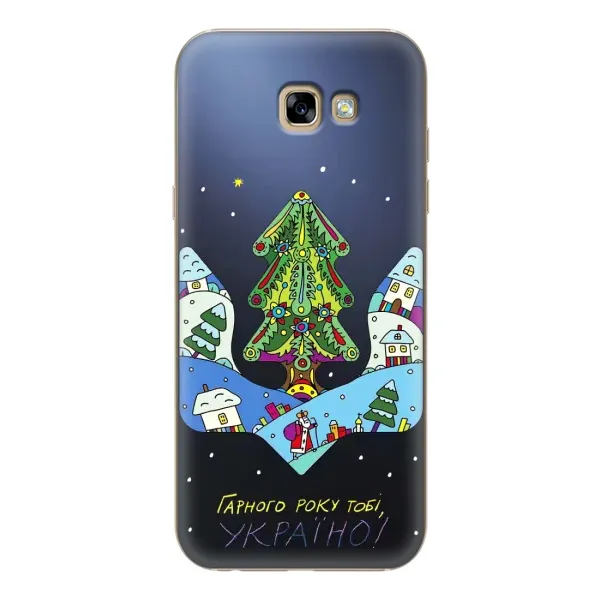 Чехол с принтом «Рождественский герб» для Samsung Galaxy A7 2017 (A720, A720F) Чехол с принтом «Рождественский герб» для Samsung Galaxy A7 2017 (A720, A720F)