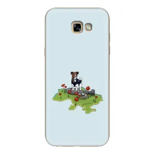 Чехлы с картинкой собаки Патрон для Samsung Galaxy A7 2017 / A720 / A720F (AlphaPrint) (Сапер Пес)