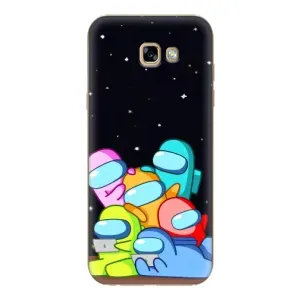 Чохли Амонг Ас для Samsung Galaxy A7 2017 / A720 / A720F (AlphaPrint) (Скіни в космосі)