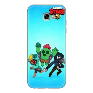 Чехлы Brawl Stars для Samsung Galaxy A7 2017 / A720 / A720F (AlphaPrint) (Тріо героїв)