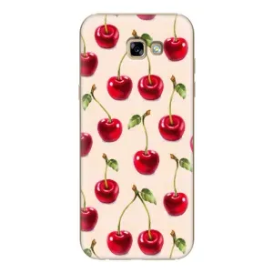 Чехлы с Фруктами для Samsung Galaxy A7 2017 / A720 / A720F (VPrint) (Вишня)