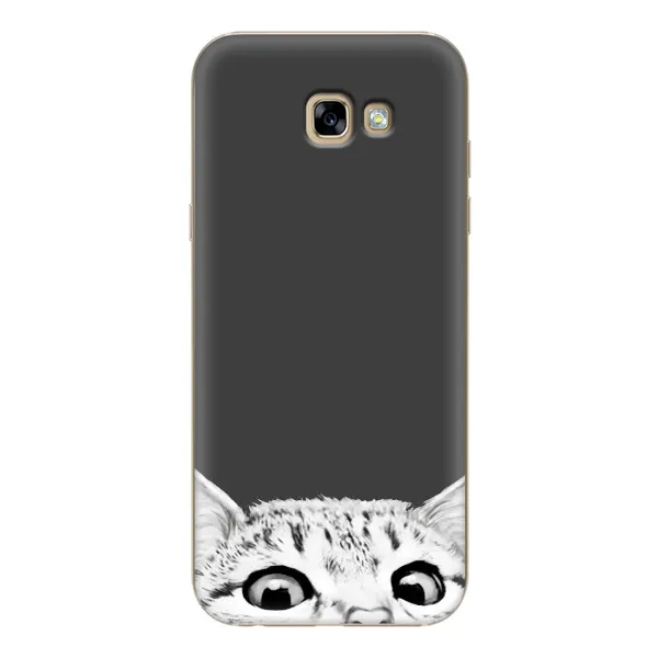 Чехол с принтом «Выглядывает кот» для Samsung Galaxy A7 2017 (A720, A720F)