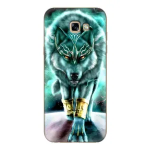 Захисні чохли для Самсунґ А7 2017, А720, А720Ф (AlphaPrint) (ХІТ продаж) ВОВК (Яскравий вовк)