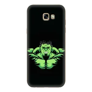Чехлы с героями Марвел Samsung Galaxy A7 2017 / A720 / A720F (VPrint) (Зелёный Халк)