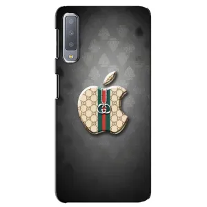 Чехлы ГУЧЧИ для Самсунг А7-2018, А750 (AlphaPrint) (Apple gucci)