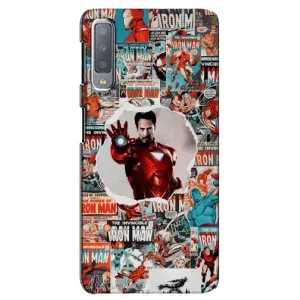 Чохли з героями Марвел Samsung Galaxy A7-2018, A750 (VPrint)