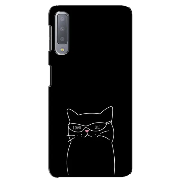Чохол з принтом «Байдужий кіт» для Samsung Galaxy A7 2018 (A750) Чохол з принтом «Байдужий кіт» для Samsung Galaxy A7 2018 (A750)
