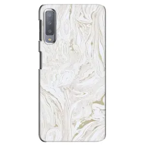 Мраморний чехол на Samsung Galaxy A7-2018, A750 (VPrint) (Білий мрамор)