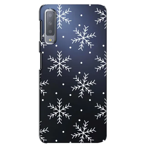 Чохол з принтом «Білі сніжинки» для Samsung Galaxy A7 2018 (A750) Чохол з принтом «Білі сніжинки» для Samsung Galaxy A7 2018 (A750)