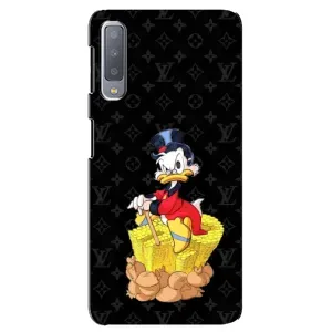 Чехли для Samsung Galaxy A7-2018, A750 - Скрудж МакДак Louis Vuitton (PREMIUMPrint) (Богатство Макдака)