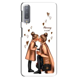 Чохол з друком для Samsung Galaxy A7-2018, A750 - (Мама з дитинкою) (AlphaPrint) (Донька і мама)