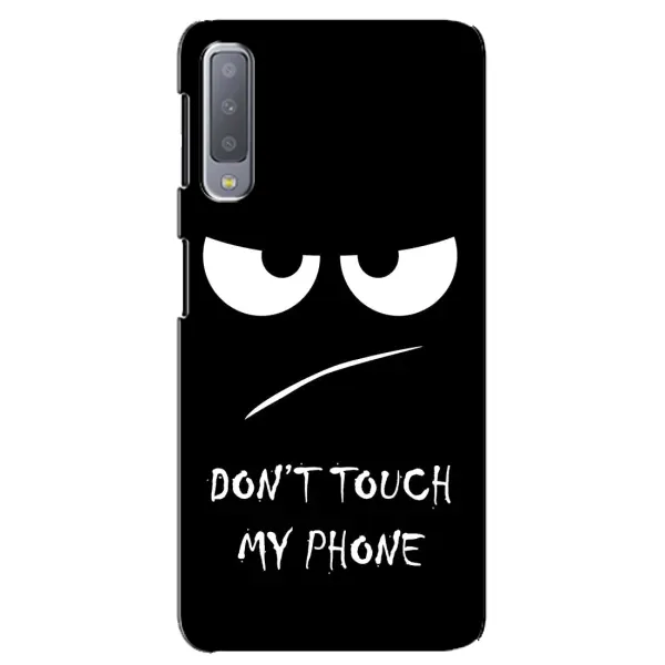 Чохол з принтом «Dont Touch» для Samsung Galaxy A7 2018 (A750)