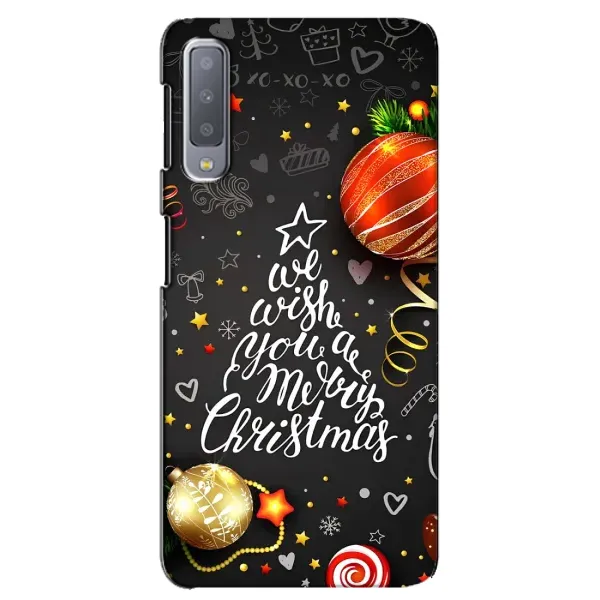 Чохол з принтом «Ялинка» для Samsung Galaxy A7 2018 (A750)