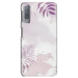 Чохол з принтом «Фіолетове листя» для Samsung Galaxy A7 2018 (A750)