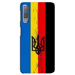 Украинские Чехлы для Samsung Galaxy A7-2018, A750 с картинкой УПА (AlphaPrint)