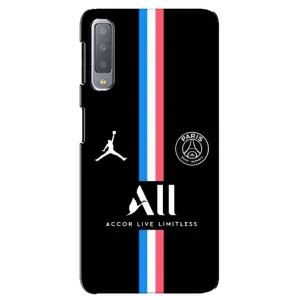 Чехлы PSG для Samsung Galaxy A7-2018, A750 (AlphaPrint) (футболка ПСЖ)