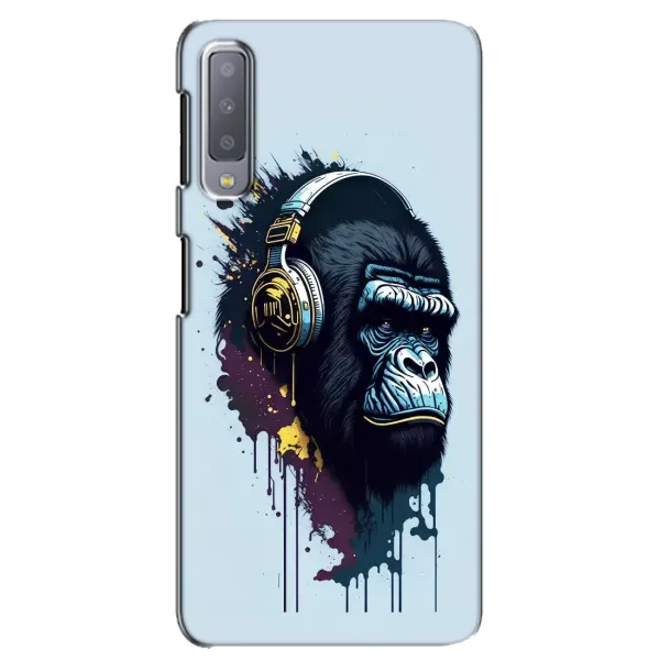 Чохол з принтом «Горила в навушниках» для Samsung Galaxy A7 2018 (A750) Чохол з принтом «Горила в навушниках» для Samsung Galaxy A7 2018 (A750)