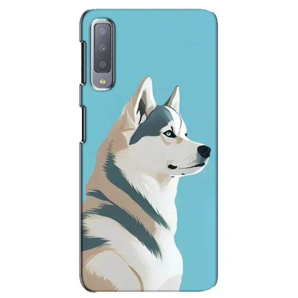 Чохол з принтом «Хаскі арт» для Samsung Galaxy A7 2018 (A750) Чохол з принтом «Хаскі арт» для Samsung Galaxy A7 2018 (A750)