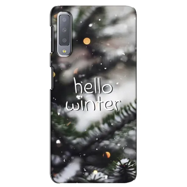 Чохол з принтом «Hello winter» для Samsung Galaxy A7 2018 (A750) Чохол з принтом «Hello winter» для Samsung Galaxy A7 2018 (A750)