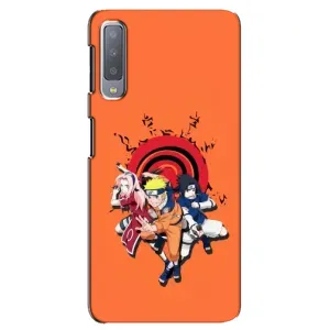 Naruto Anime Чехлы для Самсунг А7-2018, А750 (AlphaPrint) (команда Наруто)