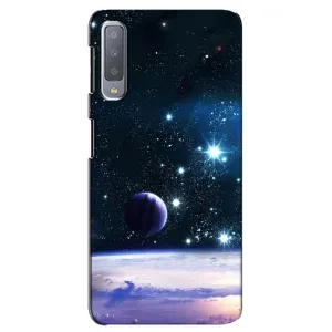 Космические Чехлы для Самсунг А7-2018, А750 (VPrint) (Космический вид)