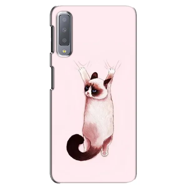 Чохол з принтом «Котик падає» для Samsung Galaxy A7 2018 (A750) Чохол з принтом «Котик падає» для Samsung Galaxy A7 2018 (A750)