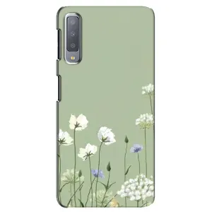 Чохол з принтом «Квіти на зеленому» для Samsung Galaxy A7 2018 (A750)