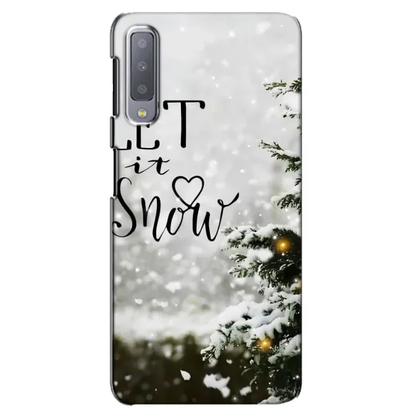 Чохол з принтом «Let it snow» для Samsung Galaxy A7 2018 (A750) Чохол з принтом «Let it snow» для Samsung Galaxy A7 2018 (A750)