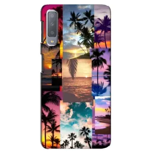 Силіконовий чохол з КАРТИНКАМИ літо для Samsung Galaxy A7-2018, A750 (AlphaPrint) (Літня відпустка)