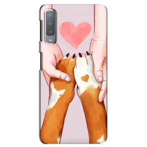 Чохли з собаками для Samsung Galaxy A7-2018, A750 (VPrint) (Любовь до собак)