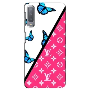 Бренднові Чохли для Samsung Galaxy A7-2018, A750 - (PREMIUMPrint) (Мода LV)